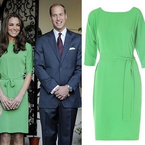 Fab Diane von Furstenberg peach silk maja dress 6